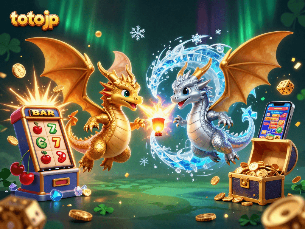 Bet big with toto jp and soar high in thrilling slot adventures surrounded by magical dragons.