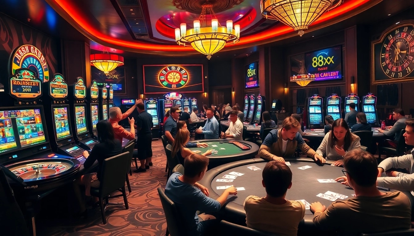 Experience the vibrant thrill of gambling at http://88xx.art/, featuring engaging games and luxurious casino atmosphere.