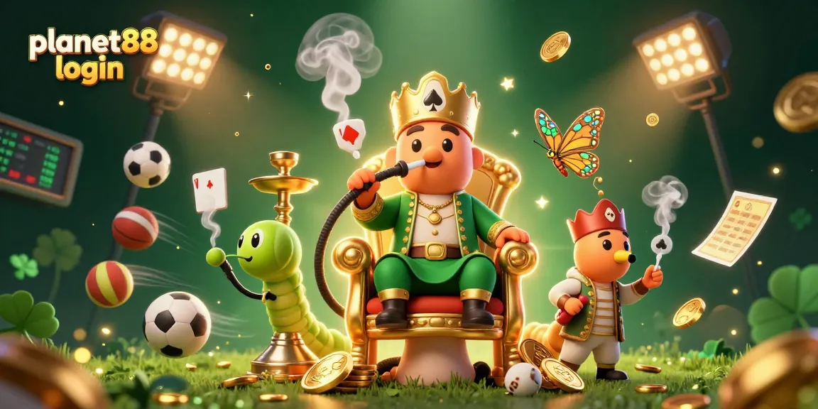 Experience exciting gameplay on planet88 login with vibrant casino elements and captivating characters.