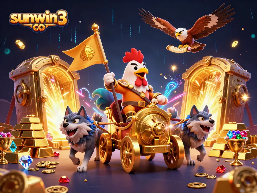 Engage with sunwin3 co in an exciting battle for treasures and glory surrounded by dynamic casino elements.