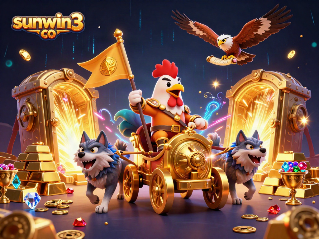 Engage with sunwin3 co in an exciting battle for treasures and glory surrounded by dynamic casino elements.