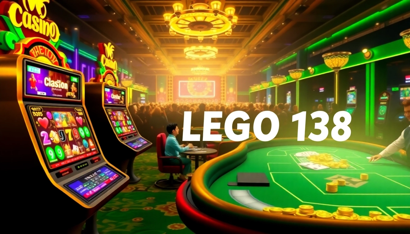 Experience seamless LEGO138 daftar action with vibrant slot machines and engaging online gaming atmosphere.