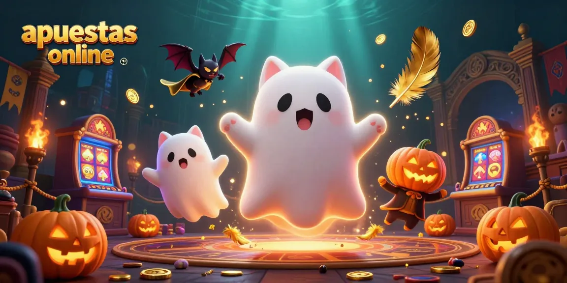 Disfruta de las mejores apuestas online Chile en un vibrante casino fantasma con personajes mágicos.