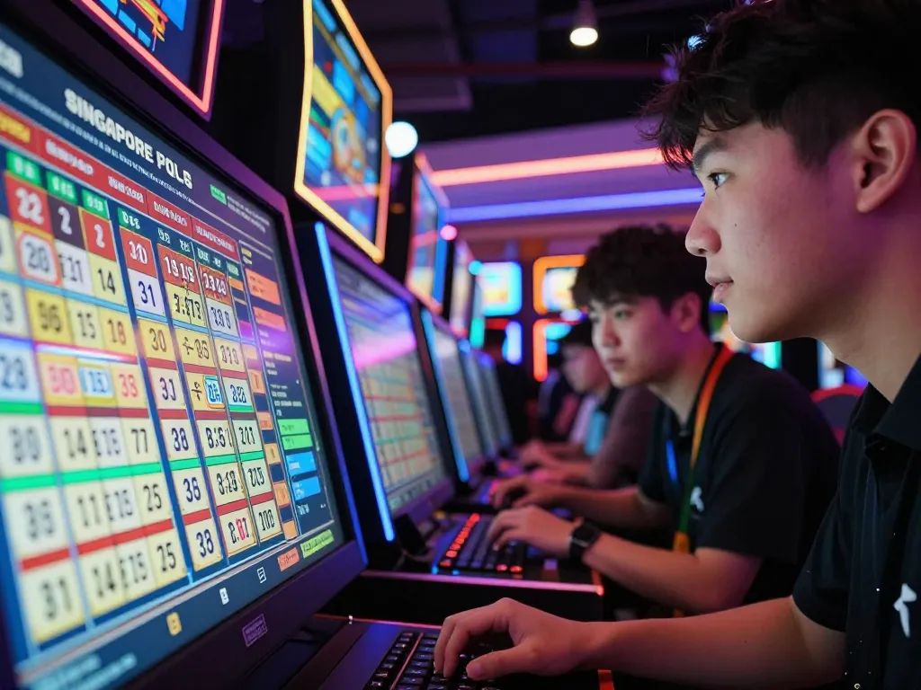Watch players react to angka keluaran sgp during an exciting live draw at Singapore Pools, showcasing the thrill of online betting.