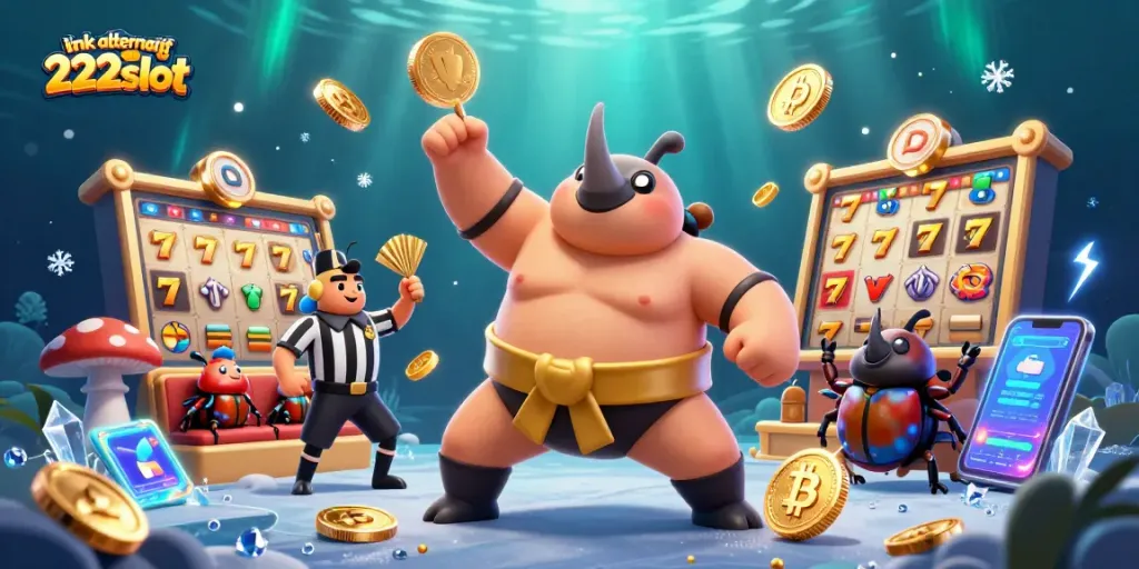 Mengamankan link alternatif 222slot dengan koin emas terbang yang memberikan peluang menang