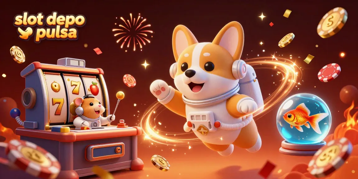 Bermain slot depo pulsa dengan mudah dan tanpa potongan di permainan slots yang seru dan menarik.