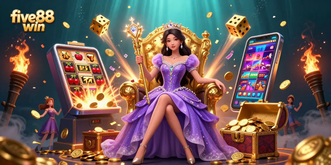 Spin the reels with five88 win and enjoy thrilling casino action in a vibrant jackpot scene.