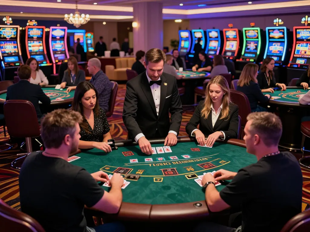 Experience the excitement of blackjack with strategic gameplay at the 789 win casino, vibrant atmosphere.