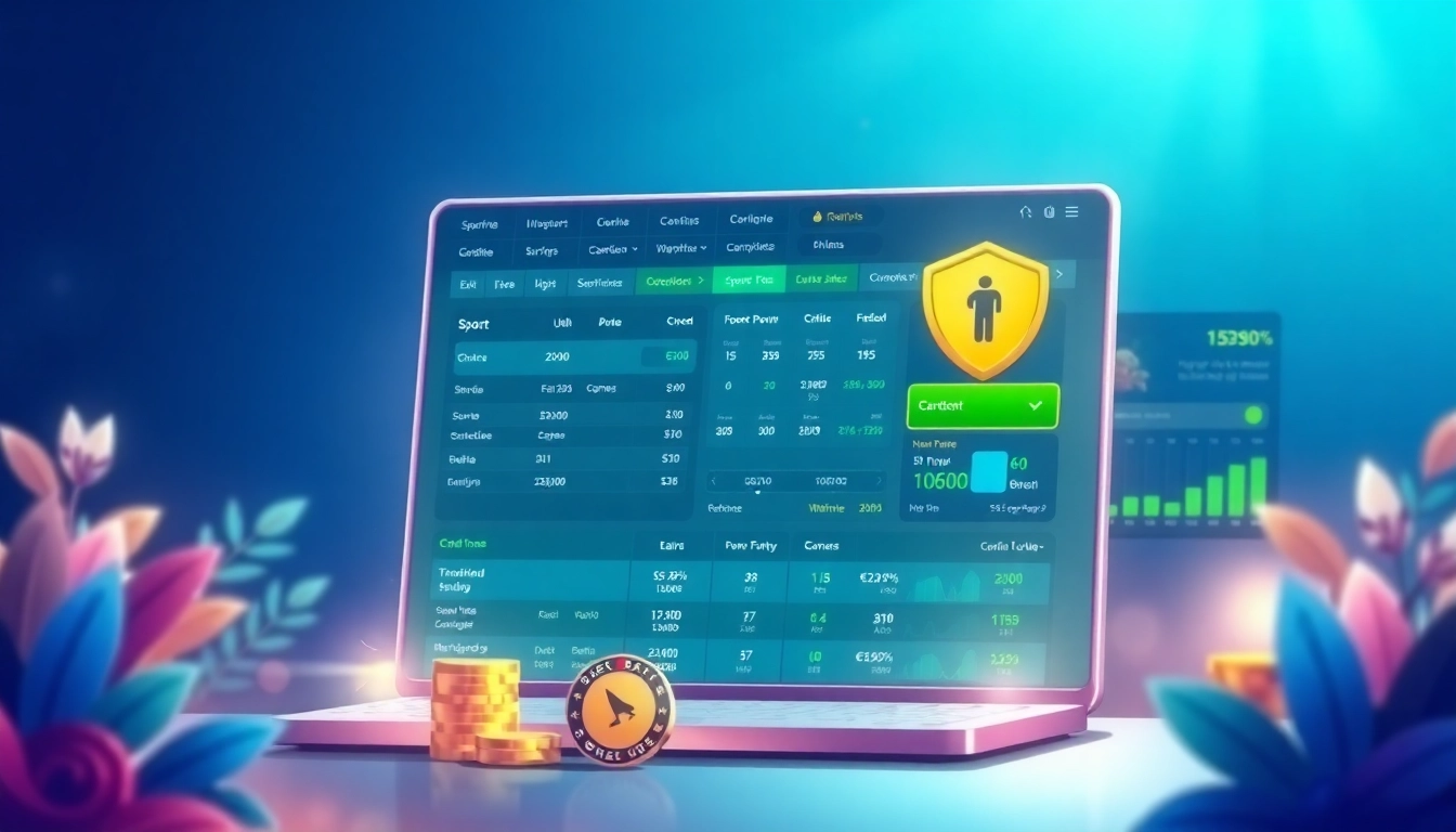 Reputable online betting platform showcasing Nhà Cái Uy Tín features and user-friendly design.