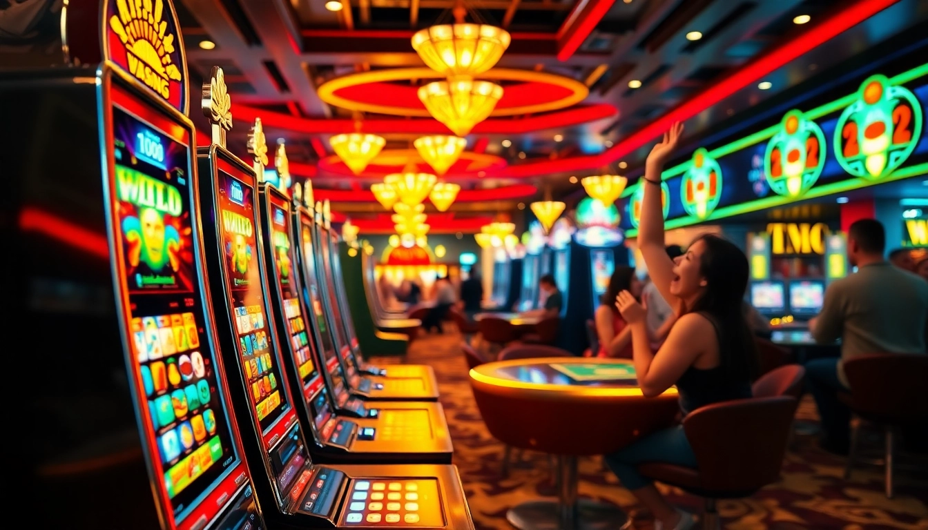 Menangkan di kasino dengan bbni4d, mesin slot cerah, dan pemain yang antusias.