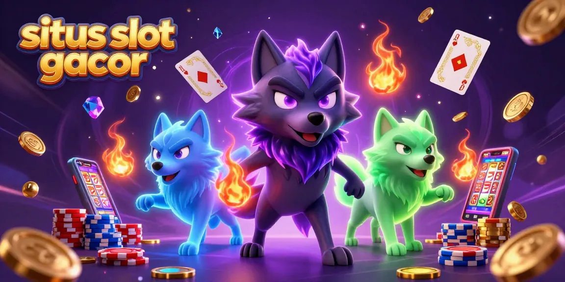 Situs slot gacor unleashing winning strategies with vibrant 3D casino elements and thrilling gameplay.