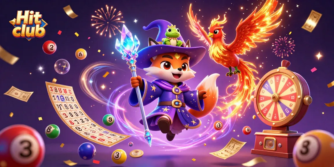 Engage in thrilling betting at Hit club with vibrant 3D illustration showcasing exciting game elements.