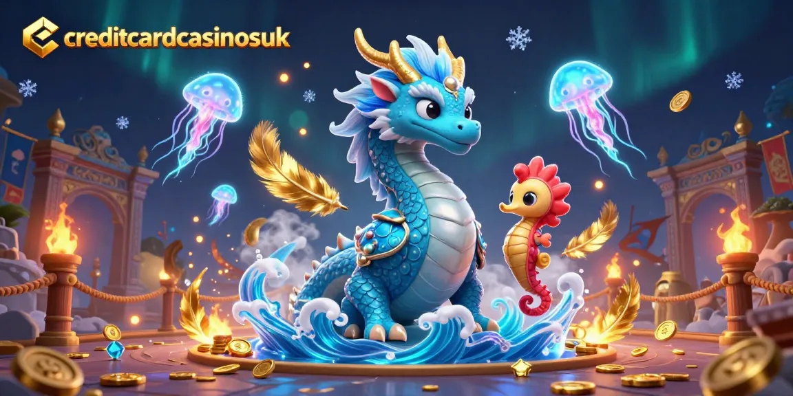 Engage with creditcardcasinosuk's magical underwater casino theme, showcasing fantastical creatures and game elements.