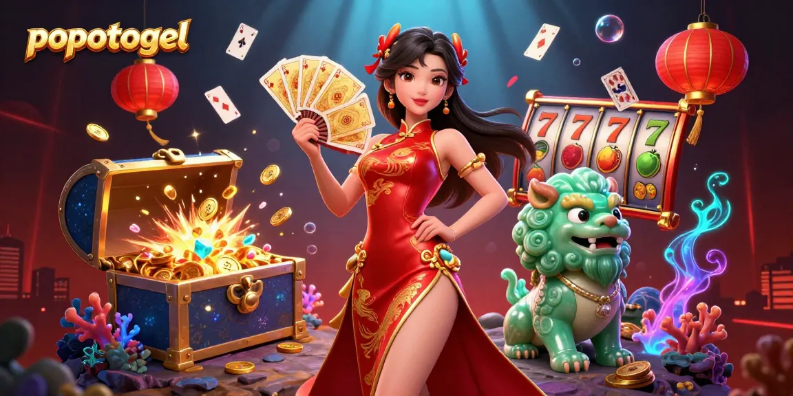 Experience winning excitement at popotogel with vibrant casino elements and a captivating atmosphere.