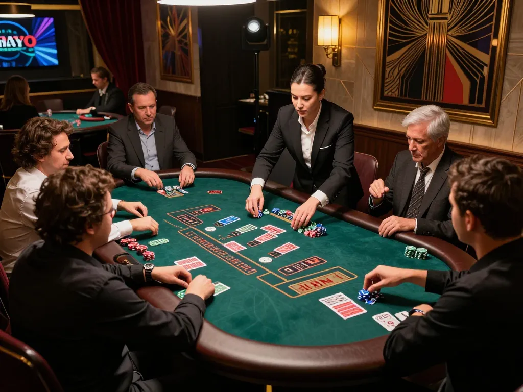 Players strategizing at RR88 SELECT live dealer blackjack table with engaging atmosphere.