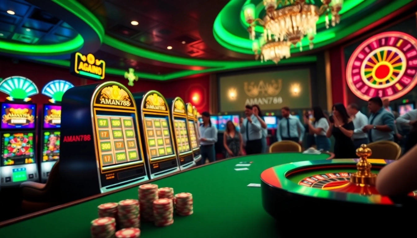 Rasakan kegembiraan di slot online AMAN788 dengan meja yang berwarna-warni dan permainan yang mendebarkan.