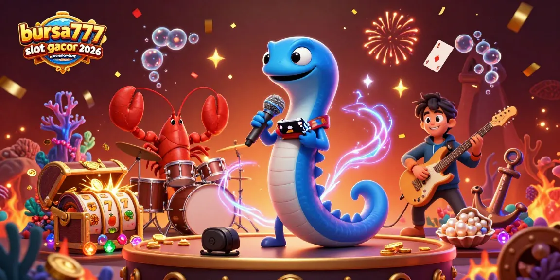 Experience the fun of bursa777 slot gacor 2026 maxwin terbaru in a vibrant underwater casino setting.