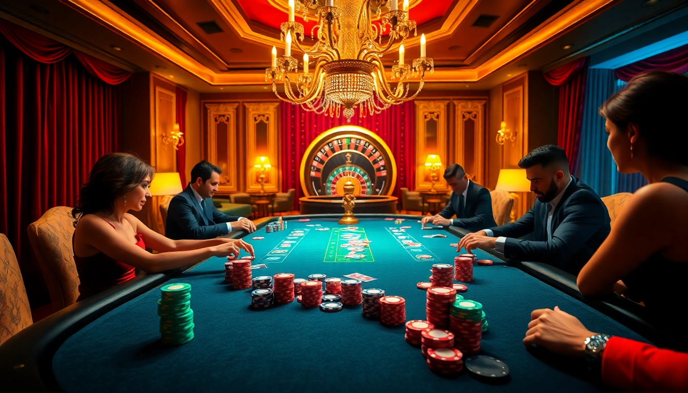 Experience thrilling gambling at https://nhacaiuytinvn.us.com/, featuring poker interactions and a vibrant casino atmosphere.