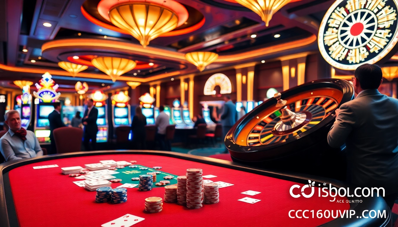 Engage in thrilling gameplay at c168okvip1.com with vibrant casino tables and exciting slot machines.