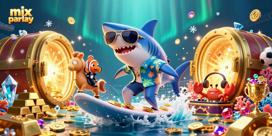 Experience the thrill of mix parlay betting with our vibrant underwater casino scene filled with action.