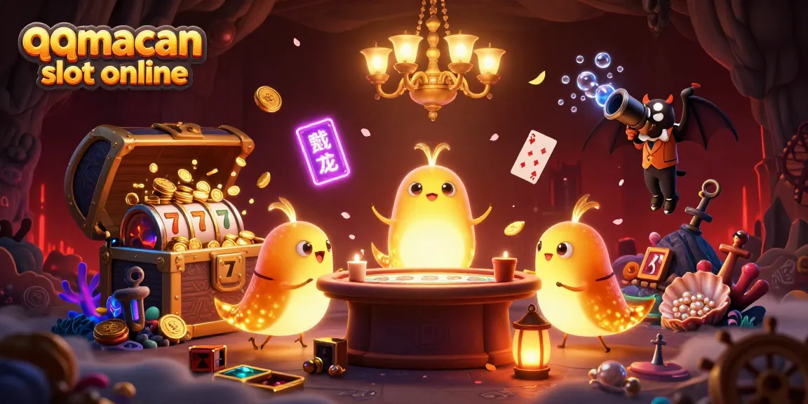 Mainkan qqmacan slot online dengan lampu dari cacing bercahaya di kasino gua yang memukau.