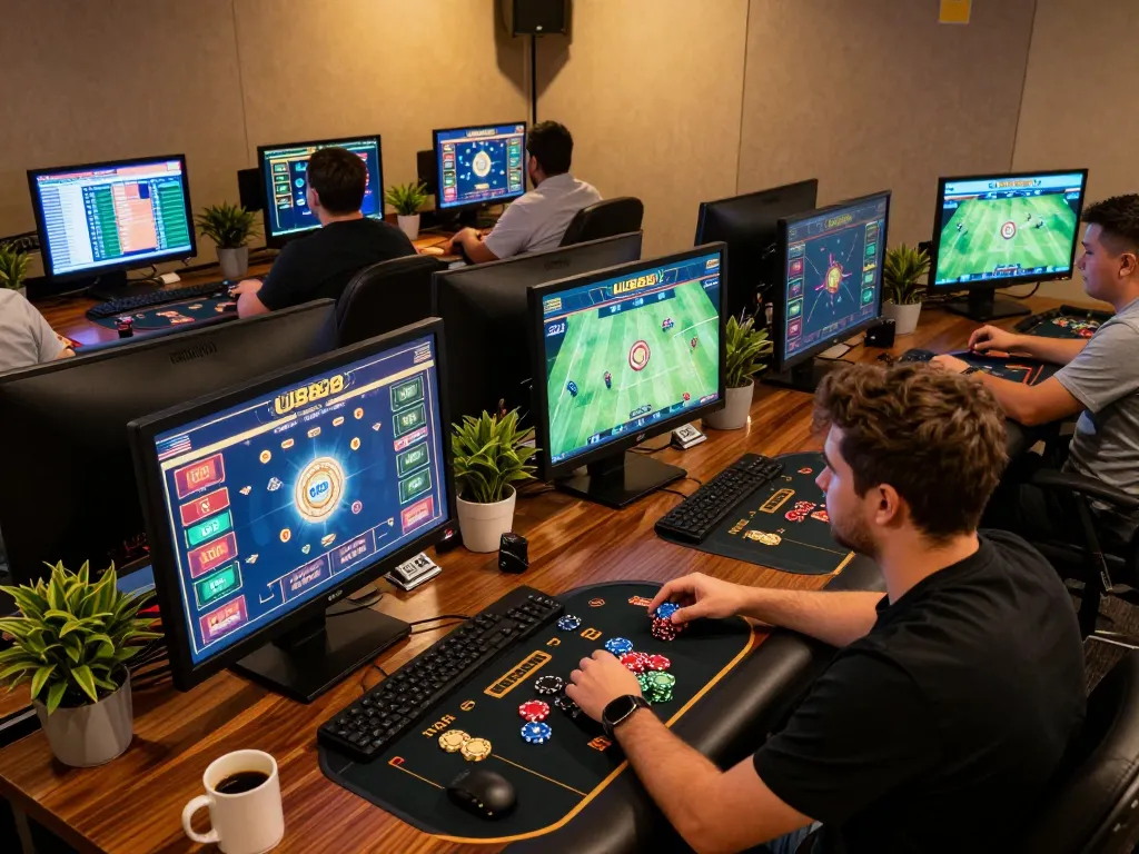 Experience strategic gameplay at U888 with dynamic online casino scenes and multiple betting options