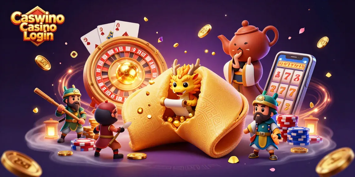 Experience Caswino Casino Login with vibrant casino elements and rich visuals in 3D.