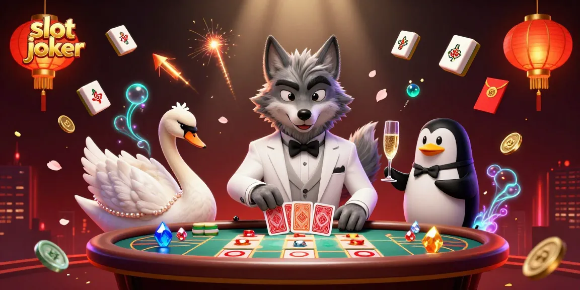 Experience thrilling gameplay at slot joker with vibrant characters and dynamic casino elements.