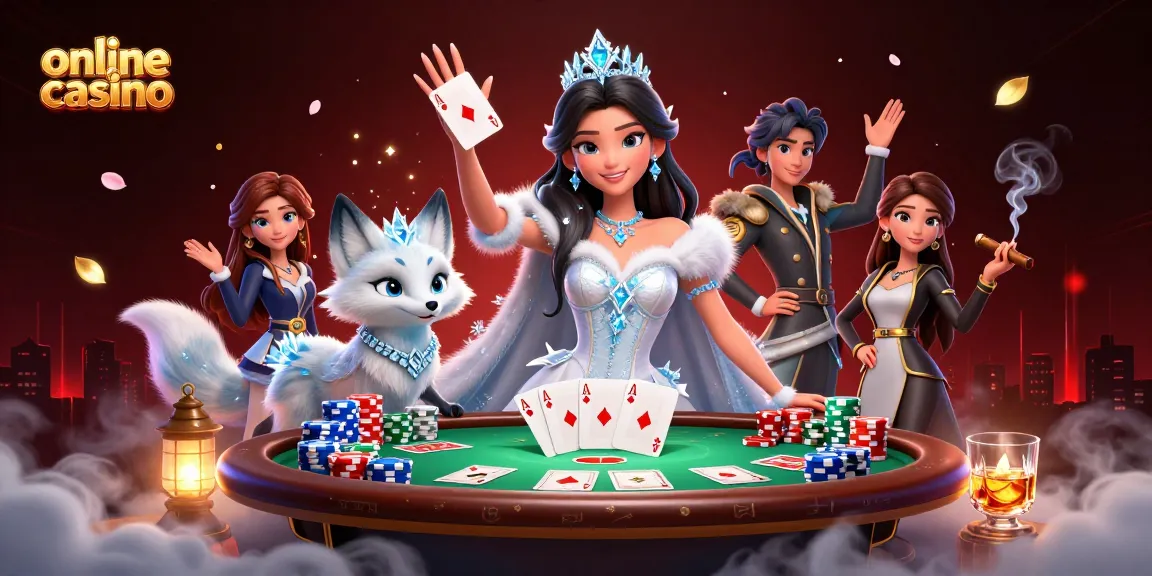 Engage with exciting online casino action featuring vivid game elements and an enchanting atmosphere.