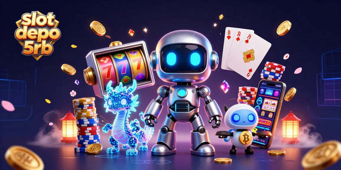 Play exciting slot games with slot depo 5rb, featuring vibrant 3D characters and dynamic game elements.