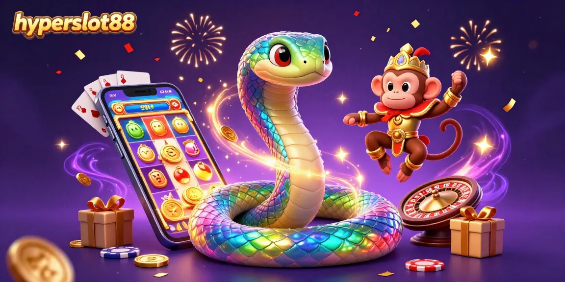 Experience gaming magic with hyperslot88, where vibrant slot action comes alive alongside rich casino visuals.