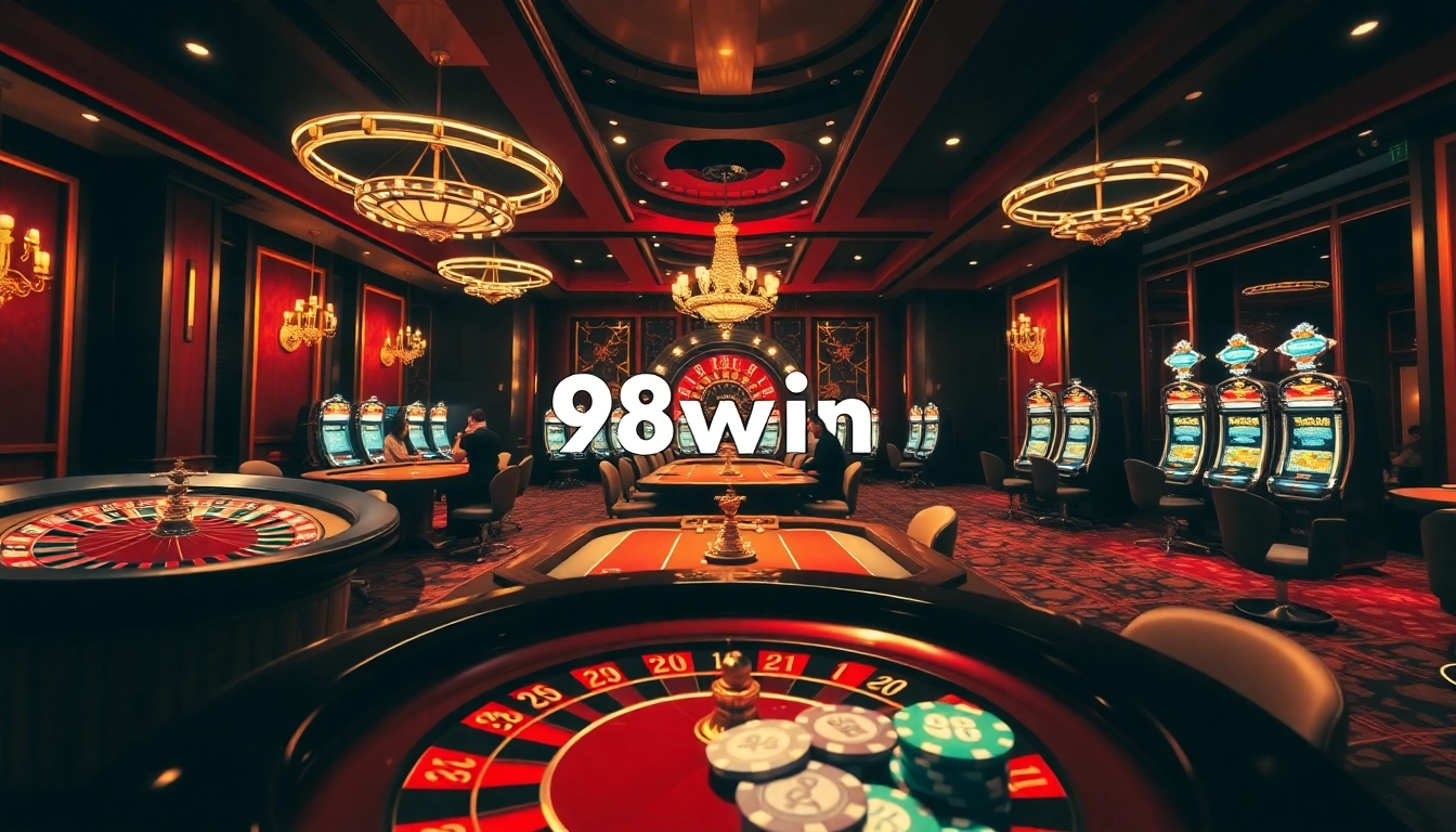 Experience thrilling moments at 98win. com with luxury casino games and exciting betting opportunities.