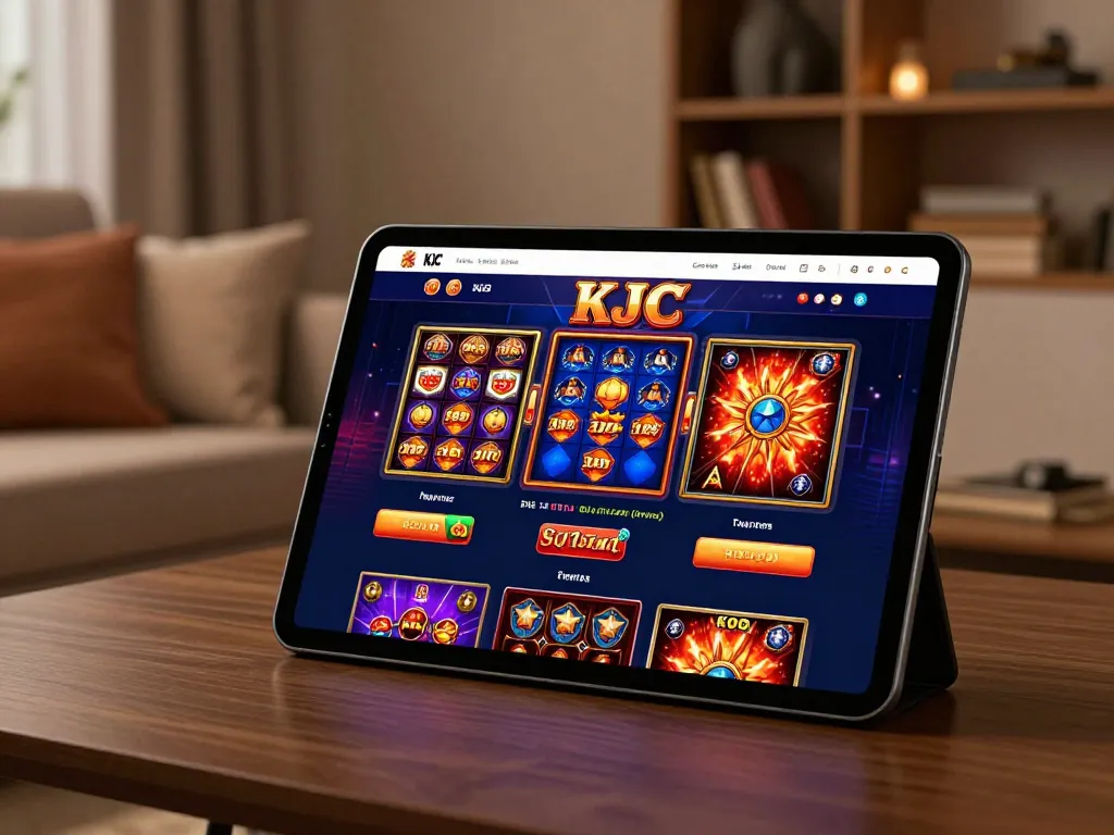 KJC offers immersive casino gaming experiences with engaging interface and vibrant graphics.
