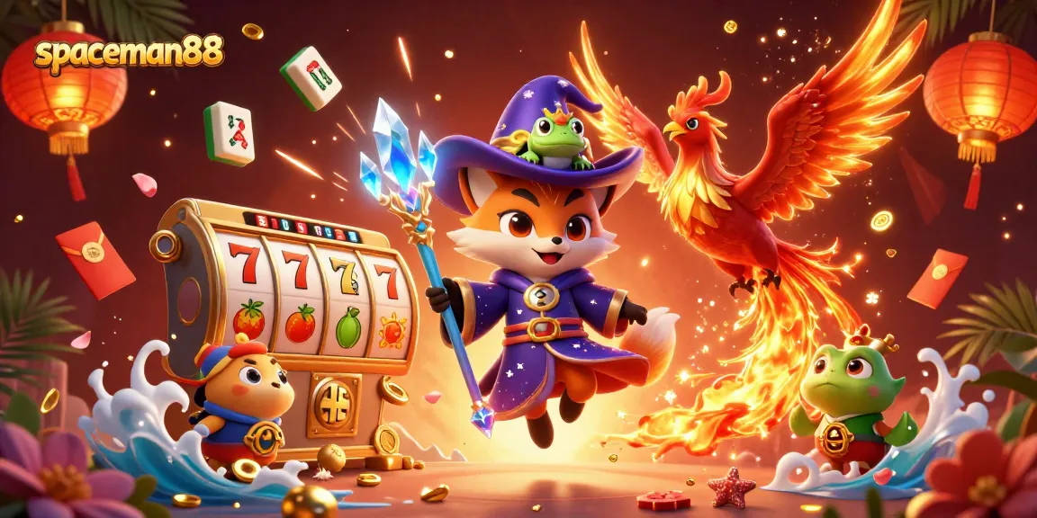 Experience the thrill of spaceman88 with engaging slot games featuring dynamic characters and vibrant visuals.