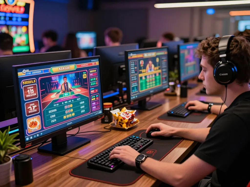 Engaging online gaming scene showcasing IDC88JOKER and immersive casino gameplay.