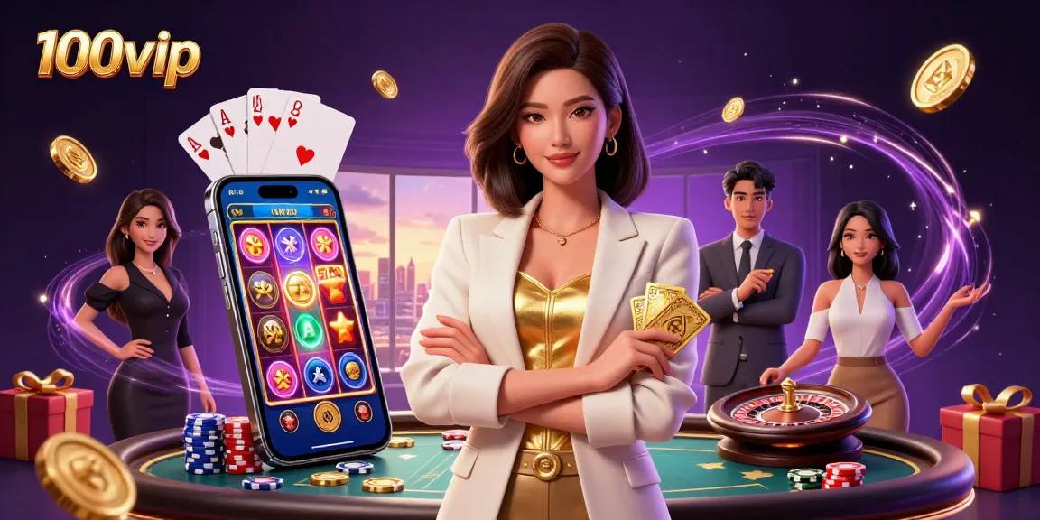 Experience the thrill of 100vip with glamorous gameplay and vibrant digital effects.