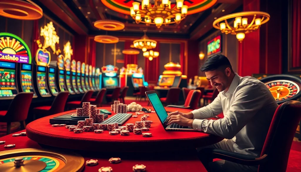 Experience thrilling online gambling at https://luckywin.com.co/ with vibrant casino games and exciting interactions.
